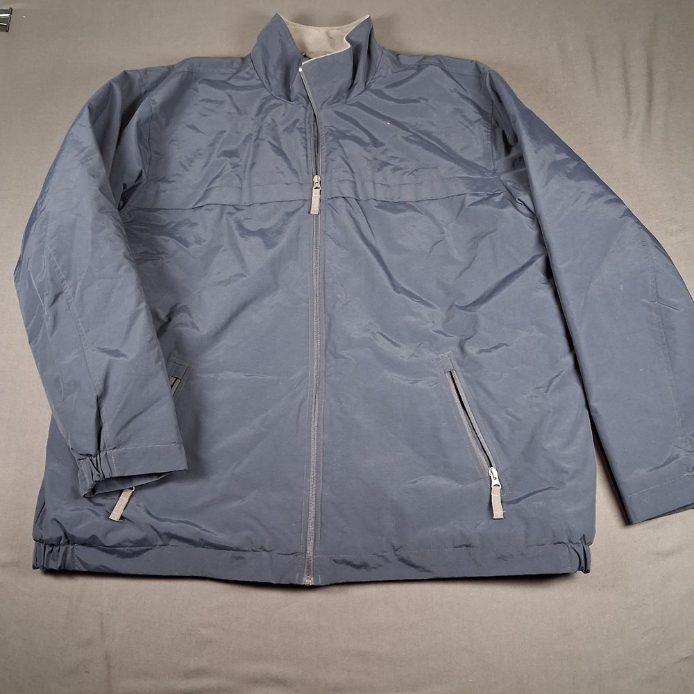 RedHead Windbreaker Jacket Mens 2XLT Navy Blue - Fleece Lined Full Zip Outdoors
